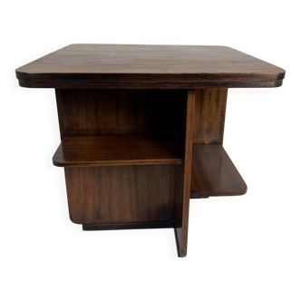 Antique art deco book / side table by Waring & Gillow, England c.1930