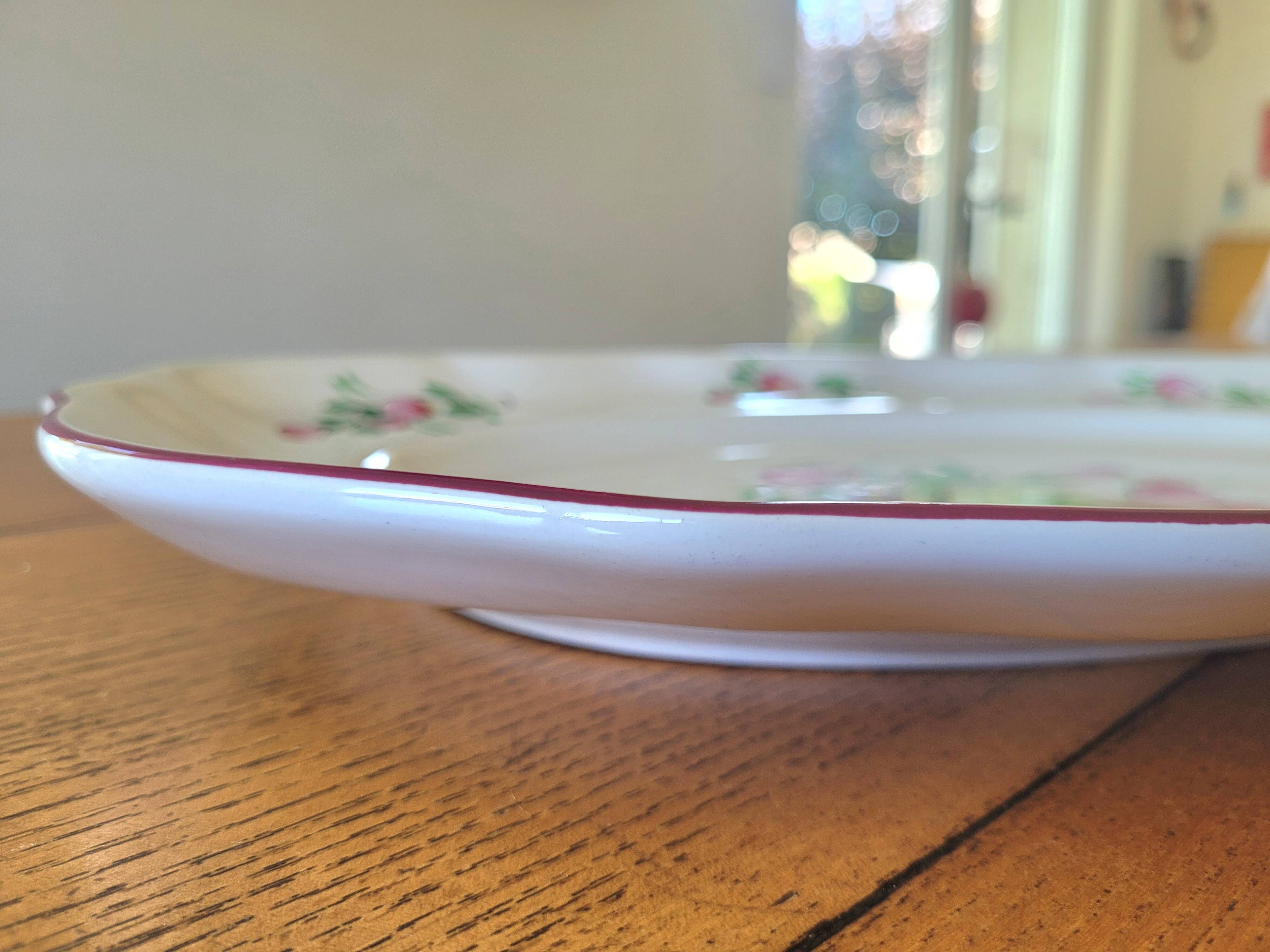 Large earthenware dish "Streetlight" St. Clement