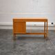 Light wood desk