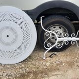 Garden table 1900 in wrought iron