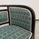 Fauteuil de bureau Jugendstil par Otto Wagner pour J&J Kohn