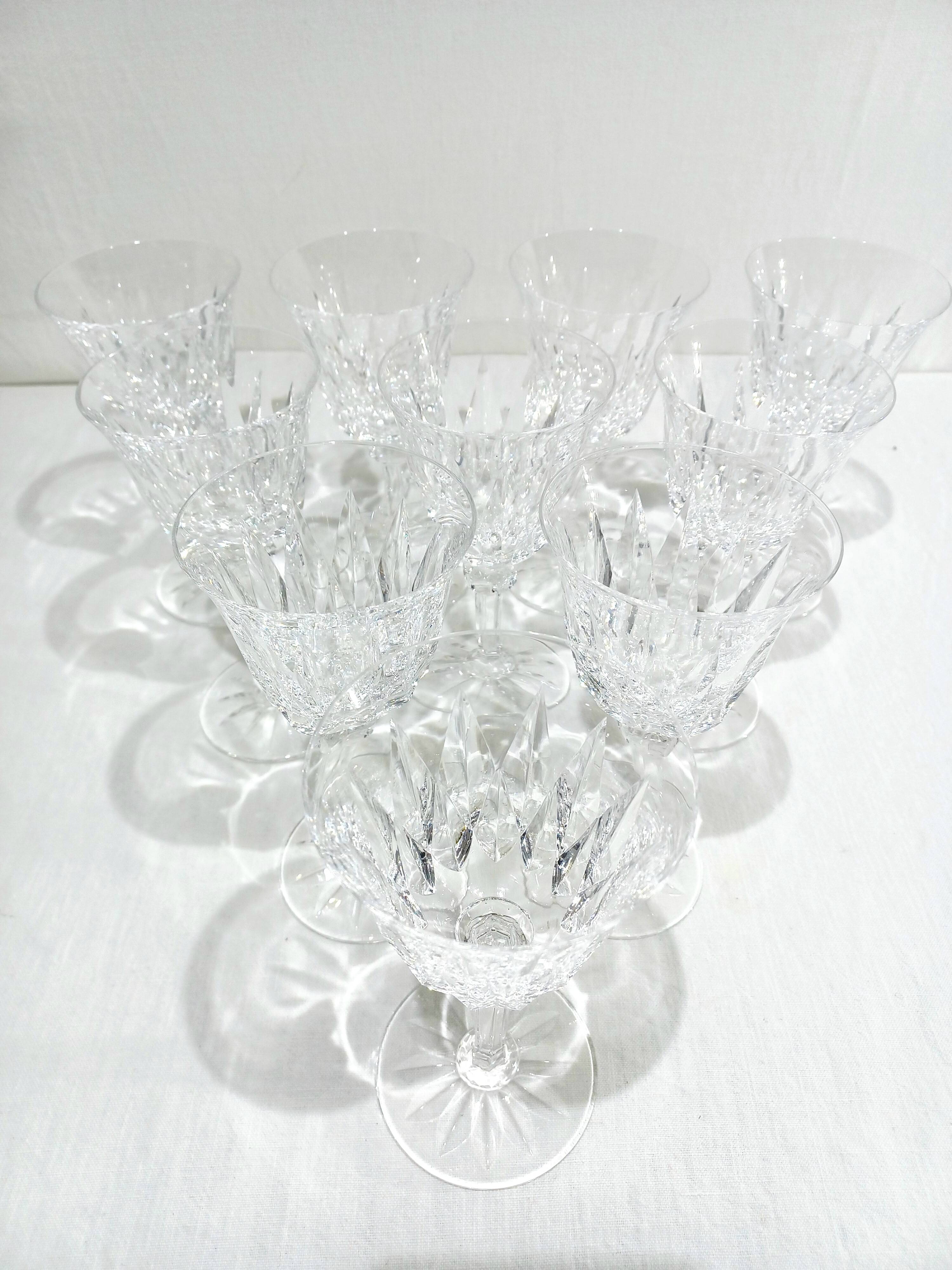 Saint Louis – 10 verres à eau En Cristal modèle Provence