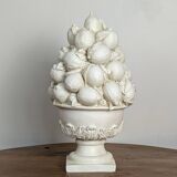 Plaster "lemon" bowl