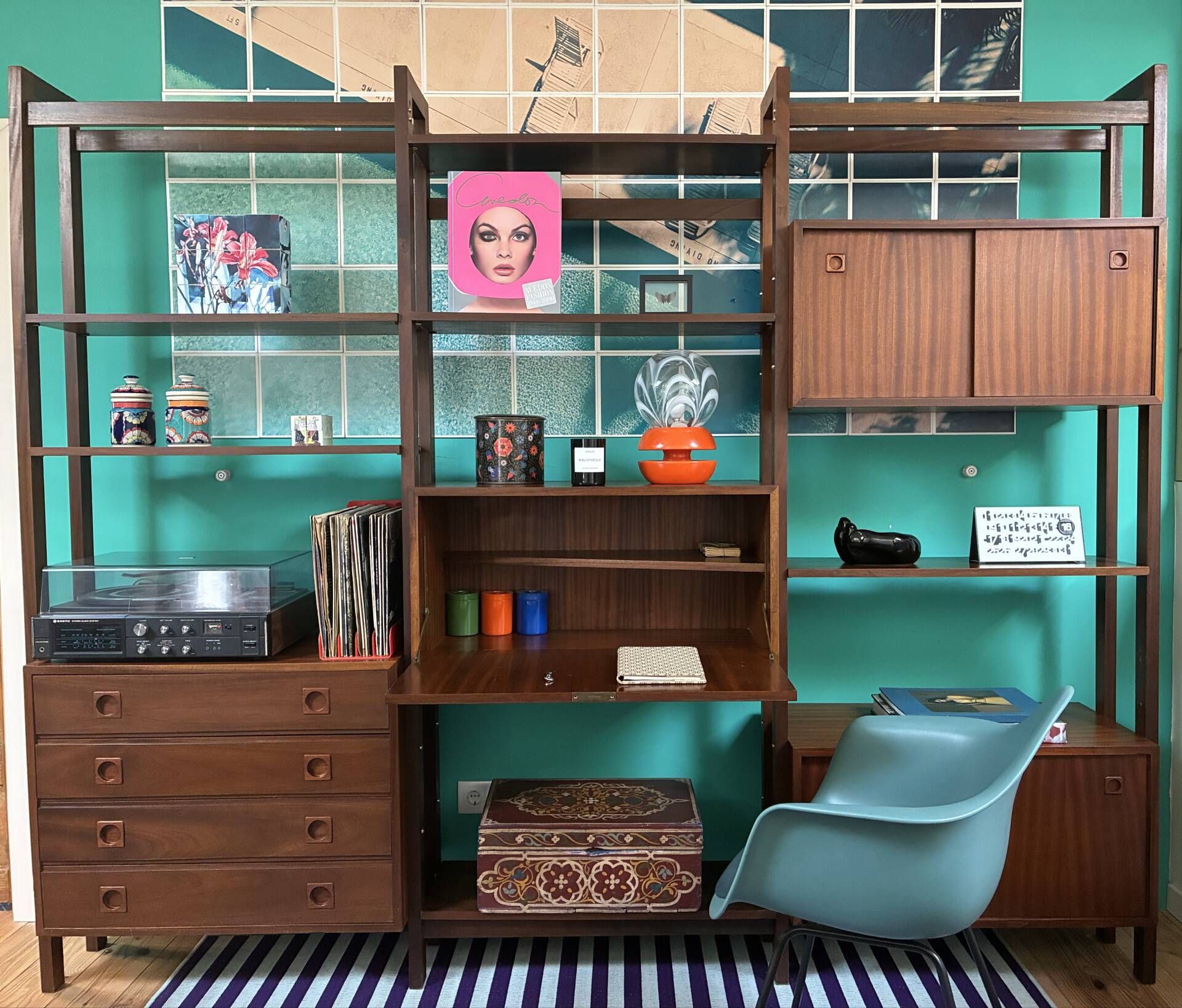 Bibliothèque Vintage Scandinave - Olaio
