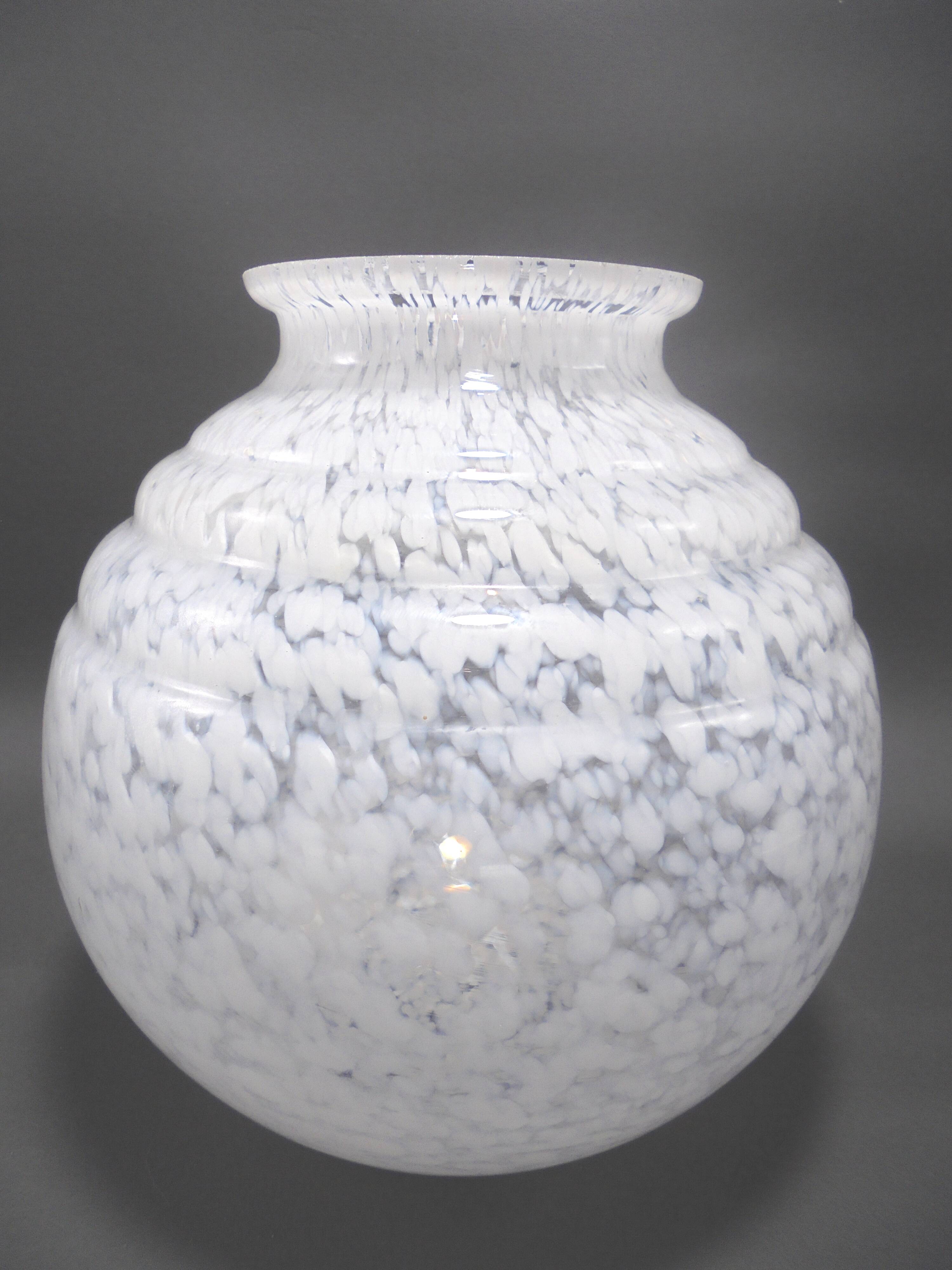 Clichy glass vase