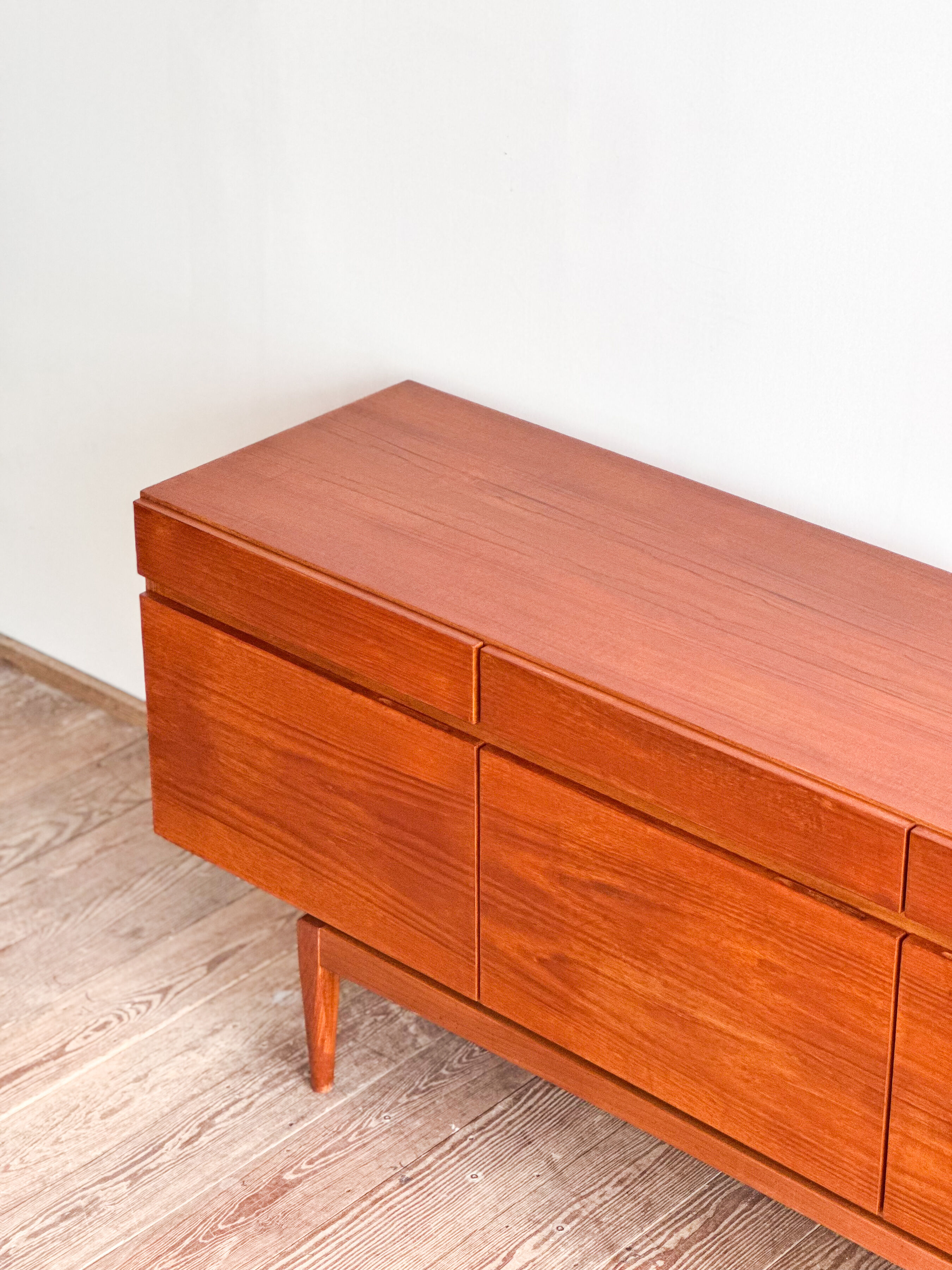 Enfilade Mid-Century en teck, modèle FA66 par Ib Kofod-Larsen pour Faarup