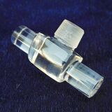 Vintage Baccarat crystal barrel bottle