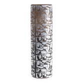Black and white pot cover