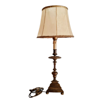 Antique brass lamp