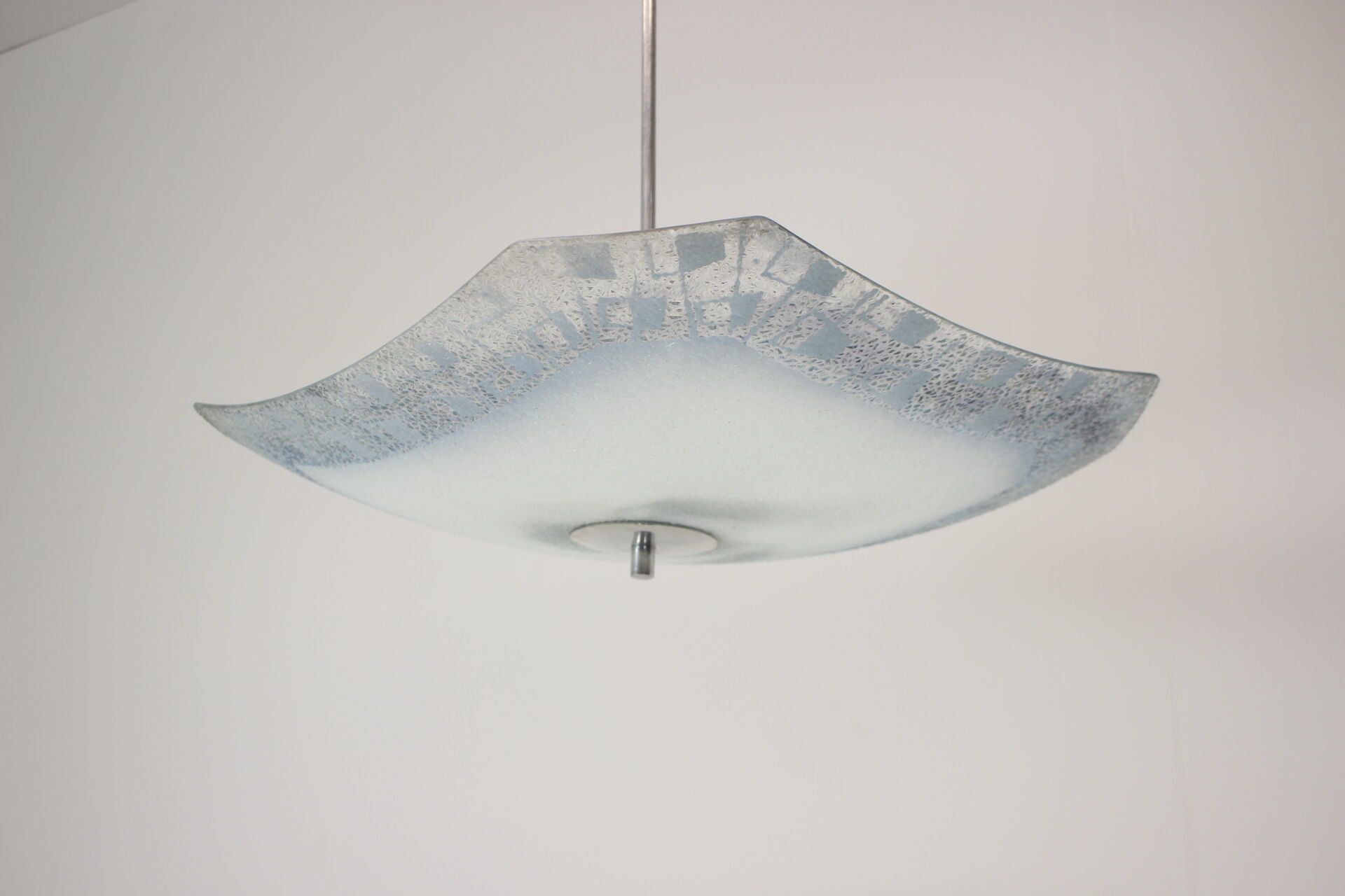 Mid-Century Glass Pendant, 1960's