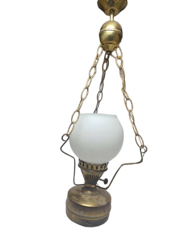 Mid-century postmodern chandelier, Poland, 1970s