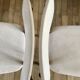 Pair of scandinavian chairs in skaï 50s