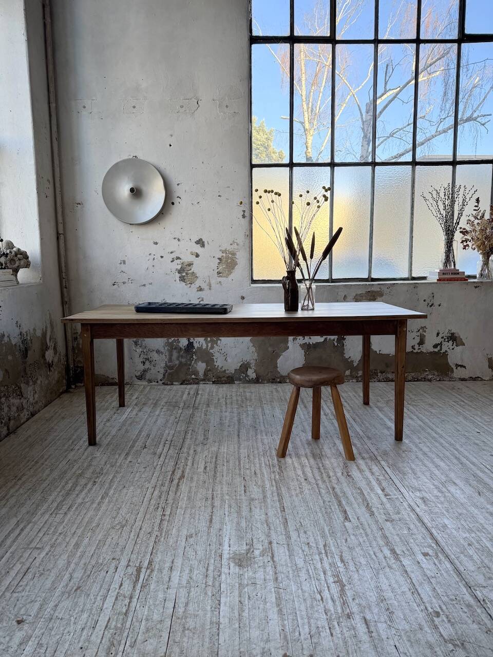 Oak farmhouse table 200cm