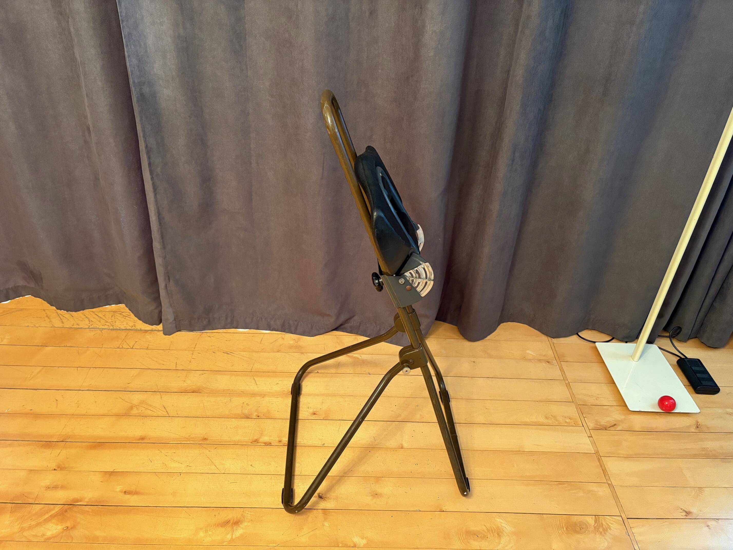 Tabouret ajustable par Brand/Häfner, Bad Essen, Allemagne années 1980