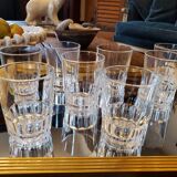 8 50's water glasses