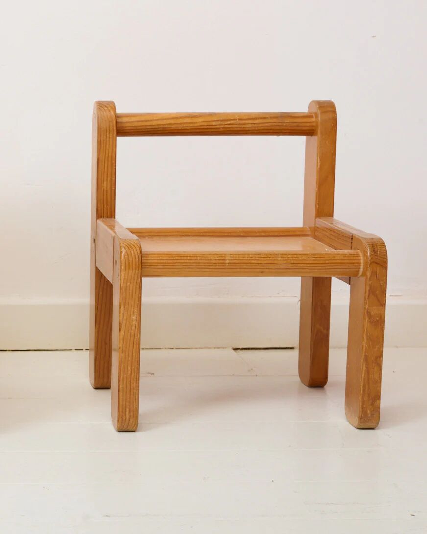 Children's furniture and chair, Baumann, 1980