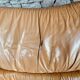 Leather and wood lounge of the Maison Regain 1950s/60s