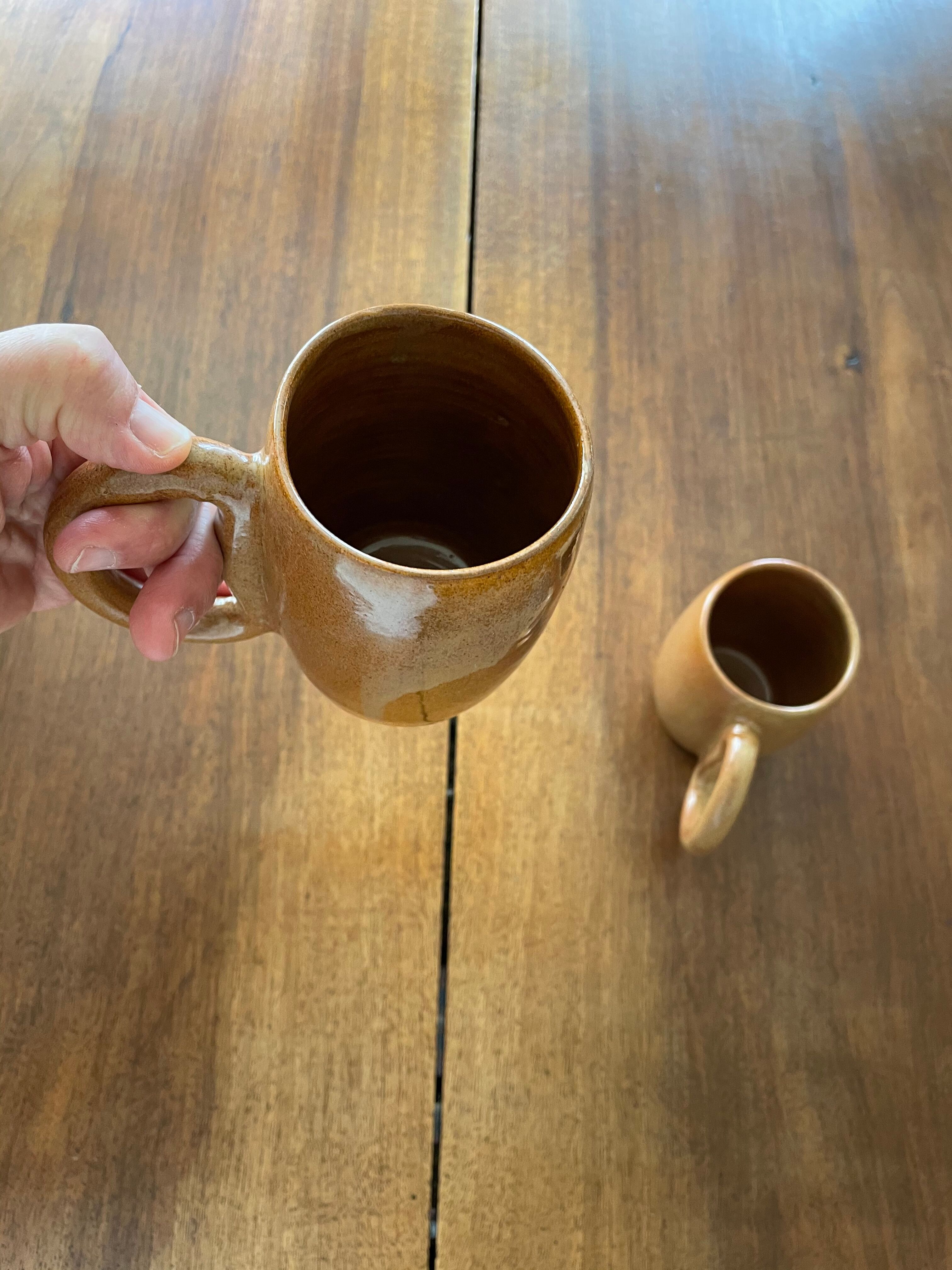 Sandstone mugs arts ceram grand fire