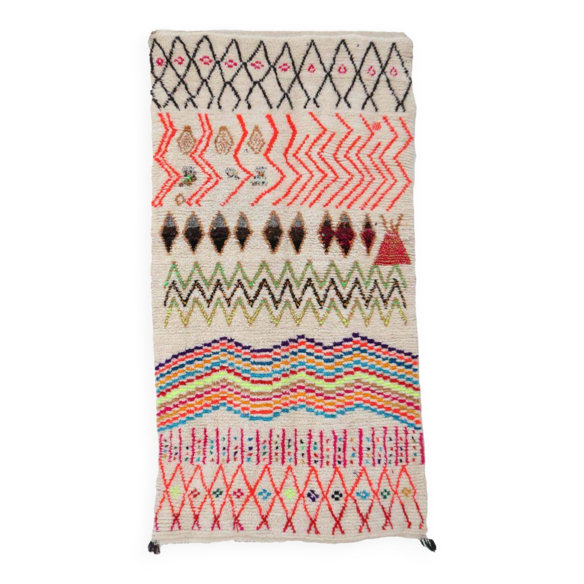 Azilal Berber Rug - 254 x 136 cm