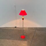 French vintage floor lamp by Olivier Villatte, 1980s.