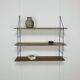 String shelf, teak and metal, 1960s
