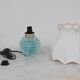 Rare lampe de table bleue en vase en verre de Murano rostrato pour Barovier & Toso, années 1950