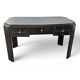 Bureau Art Déco en Chêne Teinté. 133/74 cm.