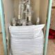 Crystal chandelier diamond cut 9 fires 1880