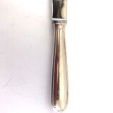 Christofle 12 silver metal knives model Versailles