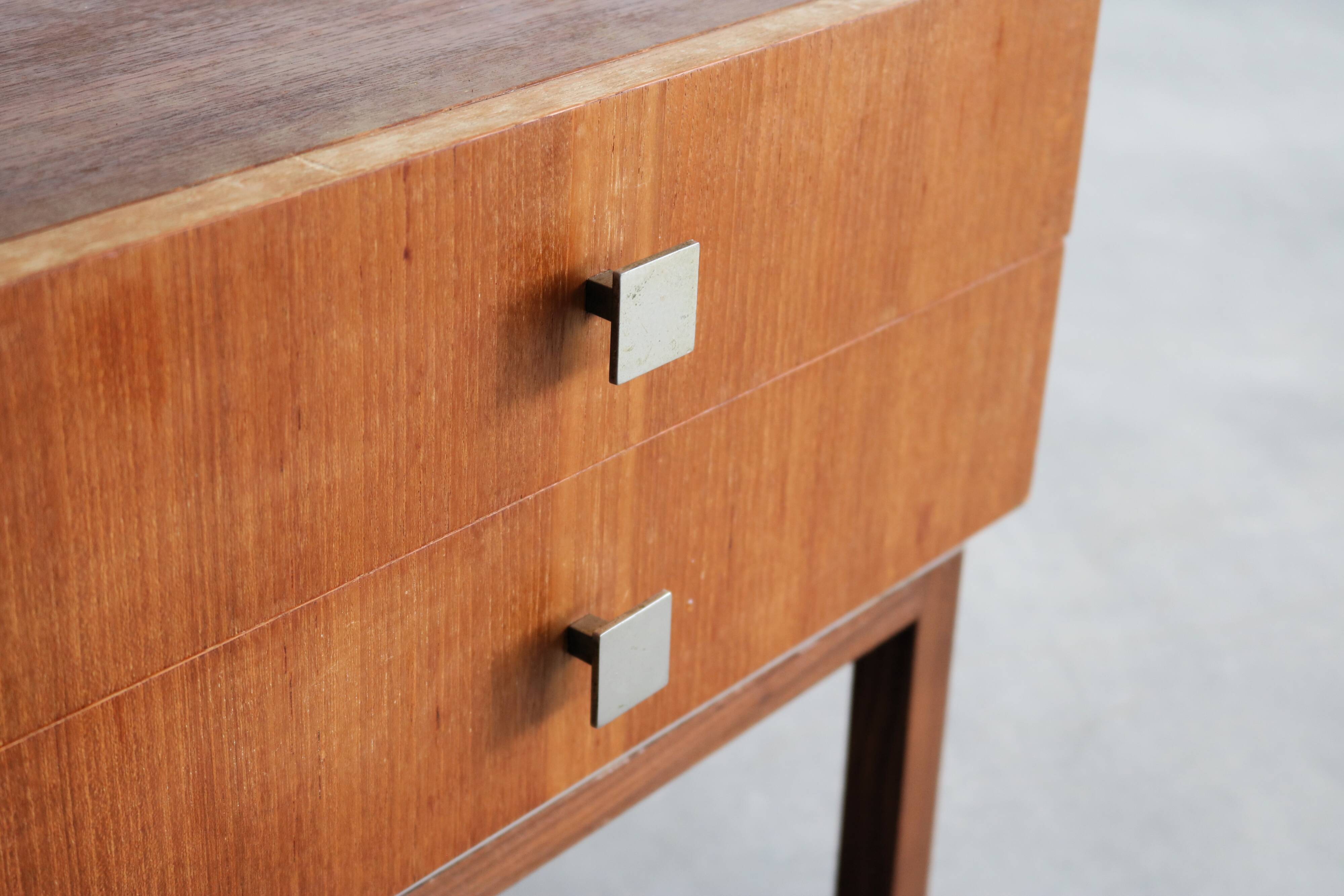 Vintage bedside table | chest of drawers | 60s | teak