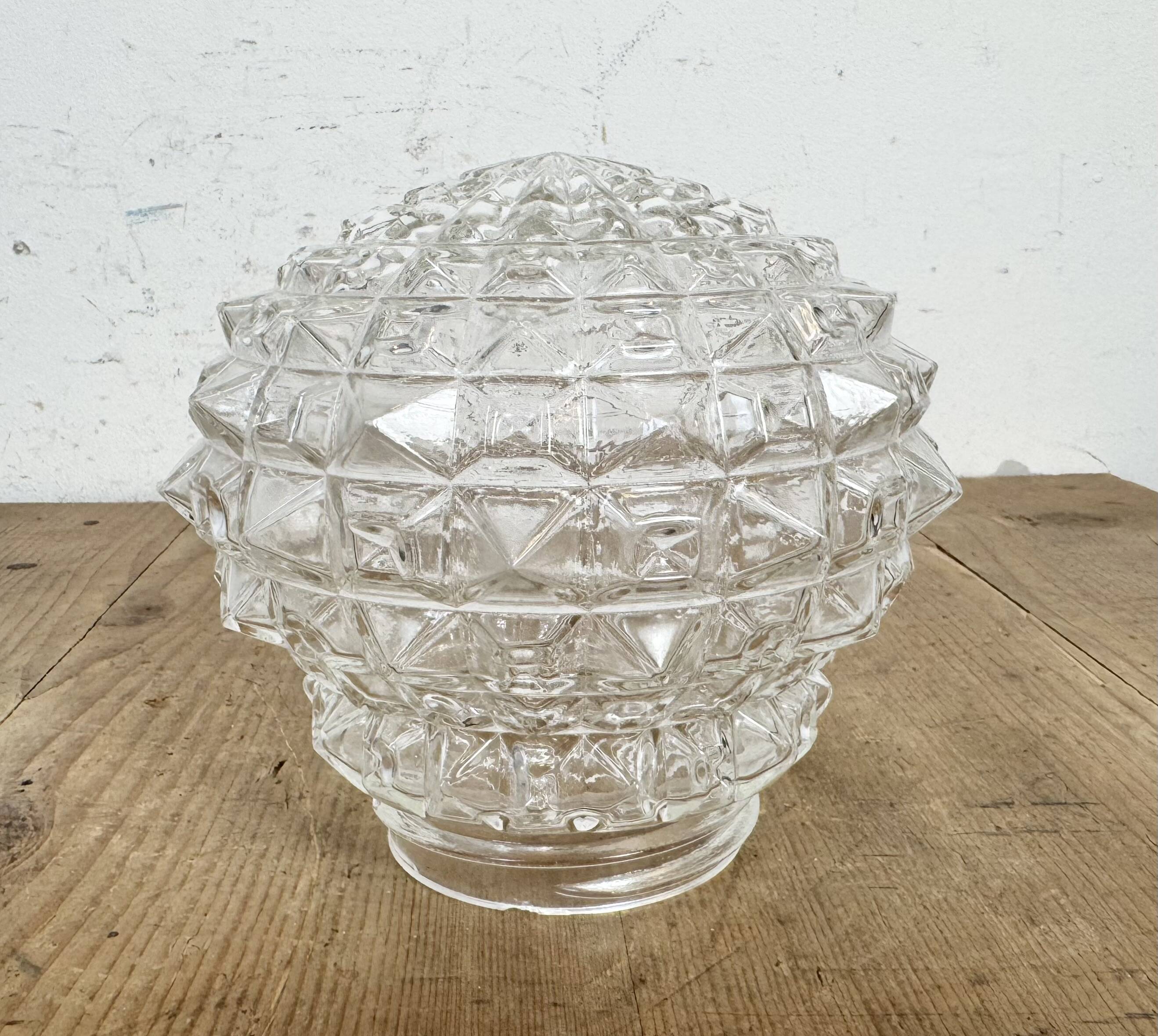 Vintage White Porcelain Pendant Light, 1970s