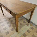 Antique oak administration desk