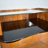 1940s pair of Art Deco bedside tables, Czechoslovakia