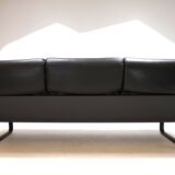 Drabert Lobbytop three-seater leather sofa by Otto Zapf, 1979