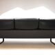Drabert Lobbytop three-seater leather sofa by Otto Zapf, 1979