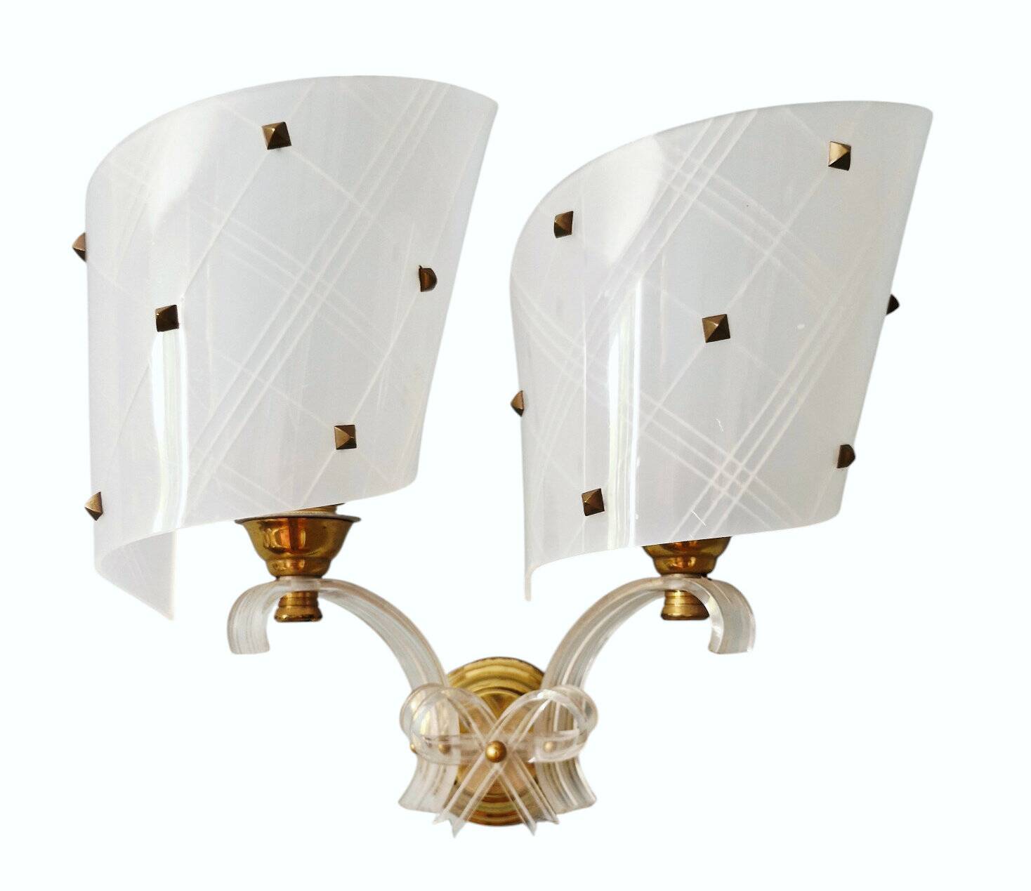 Vintage 50s rockabilly wall lamp