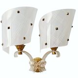 Vintage 50s rockabilly wall lamp