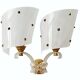 Vintage 50s rockabilly wall lamp