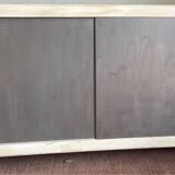 Storage cabinet sliding door