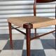 Set of 5 chairs from the 1950s designed by Georg Leowald.