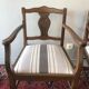 Pair of antique armchairs