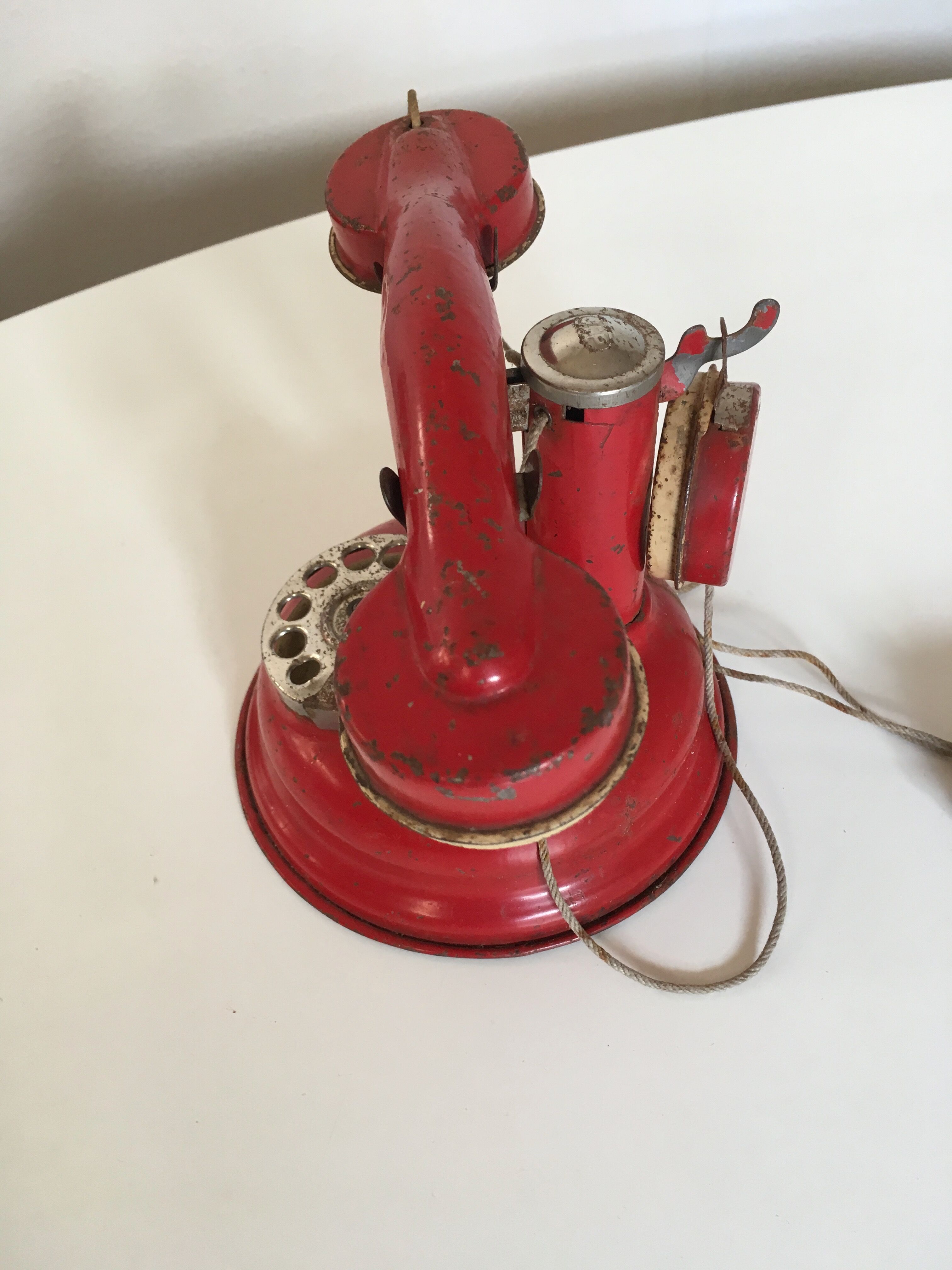 50s metal JEP phone