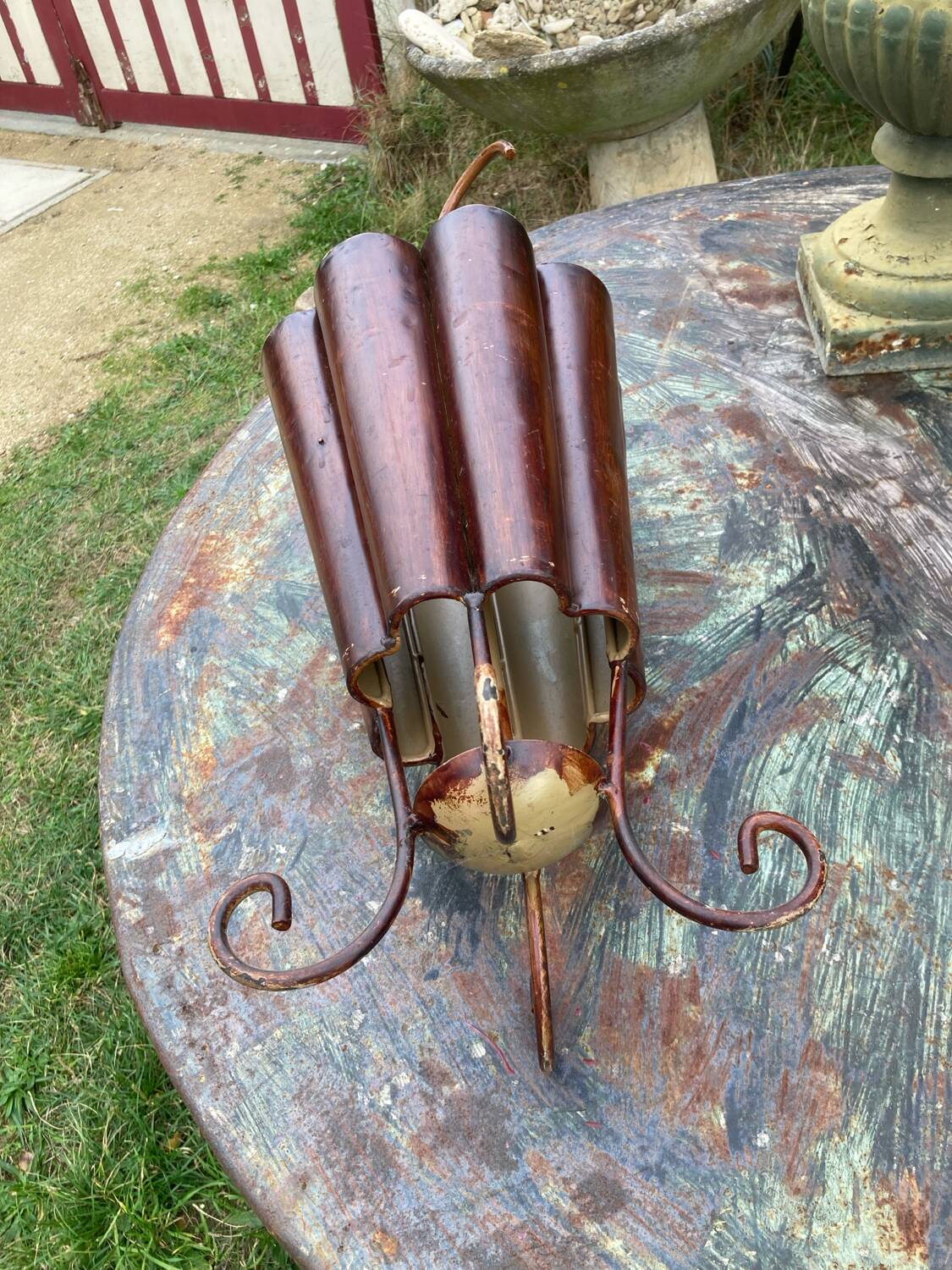 Porte parapluie, tôle