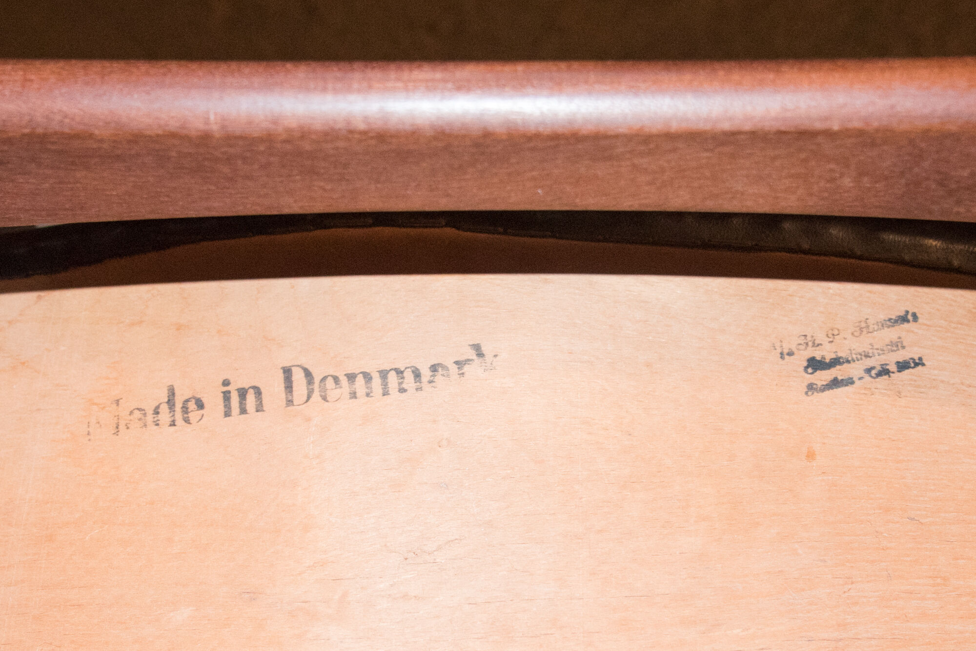 Series of 5 HP Hansen chairs for Mobelindustri