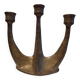 Brutalist Guild Bronze Candle Holder