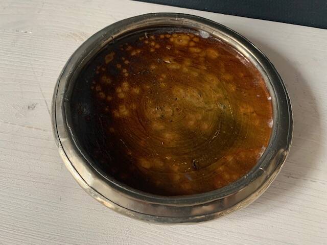 2 handmade tamegroute dishes, Morocco