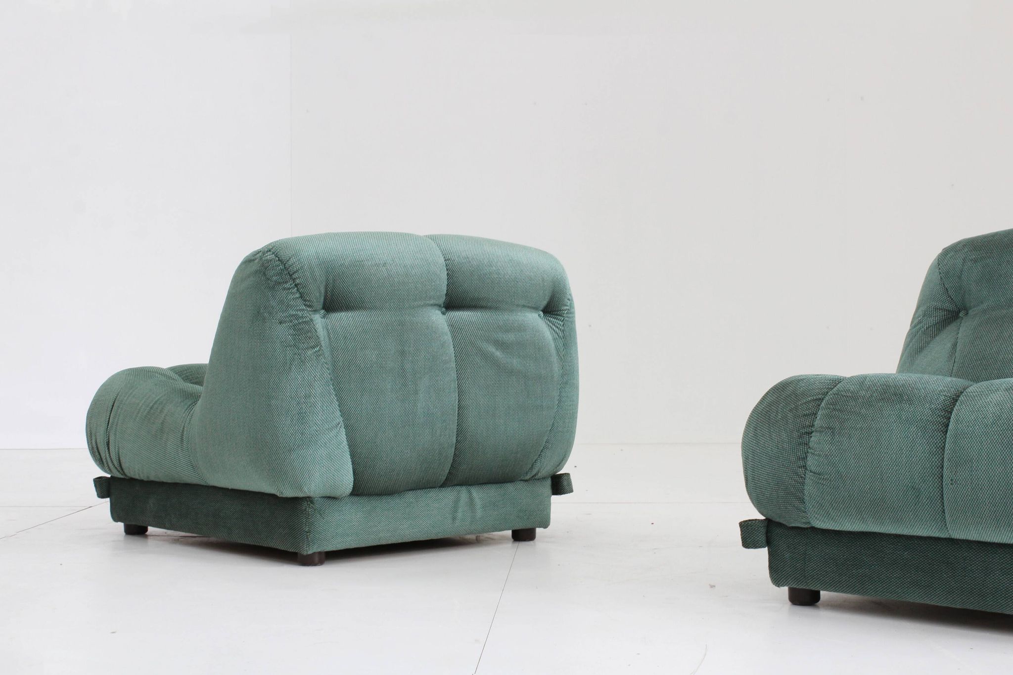 Set Mimo padova Nuvolone lounge chairs- Rino Maturi , Italy 1970s