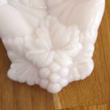 Pink opaline hand bowl