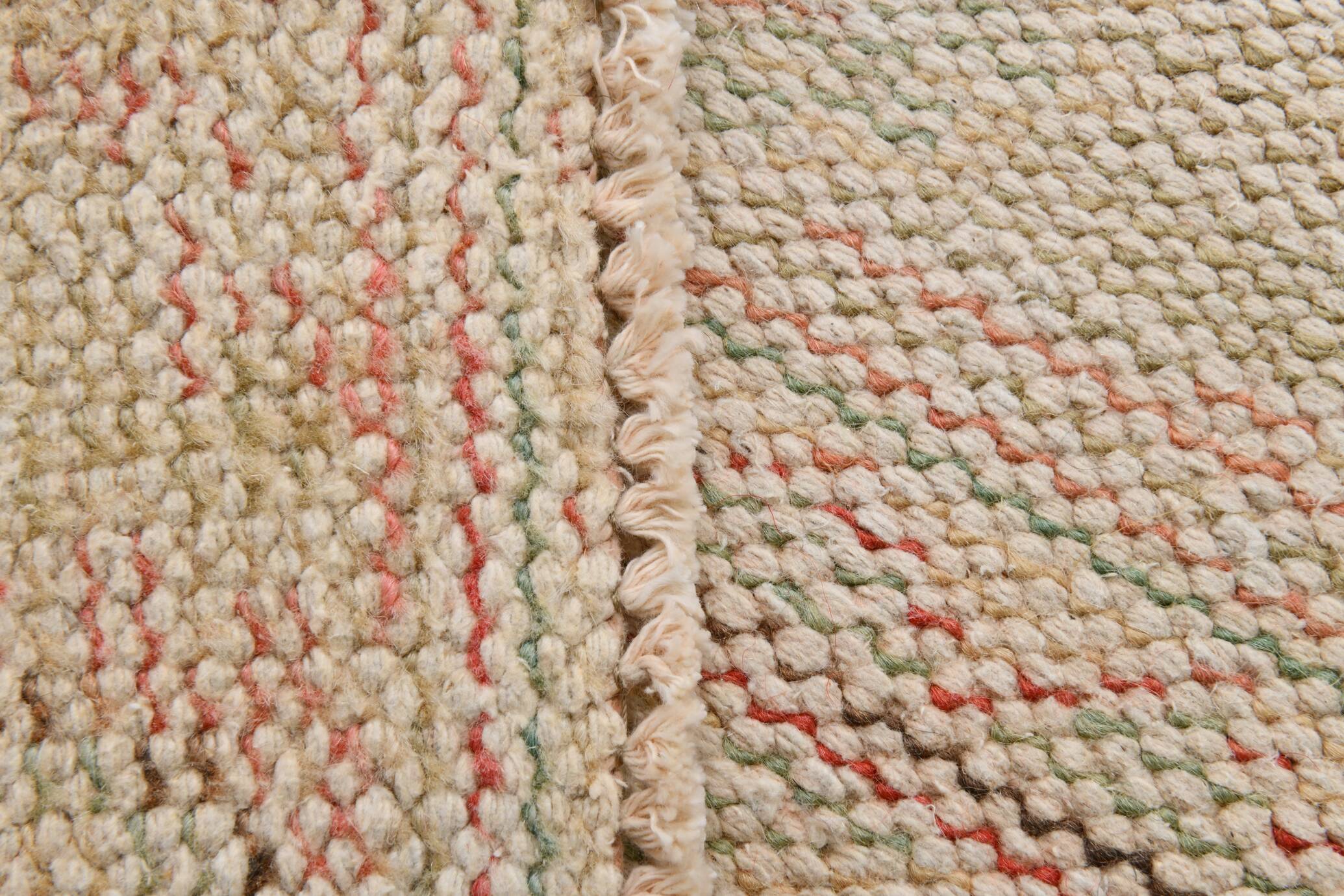 6x10 Pale Red Cream Turkish Vintage Rug,  172x295Cm SK 21080