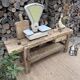 Renovated carpenter's workbench 170cm
